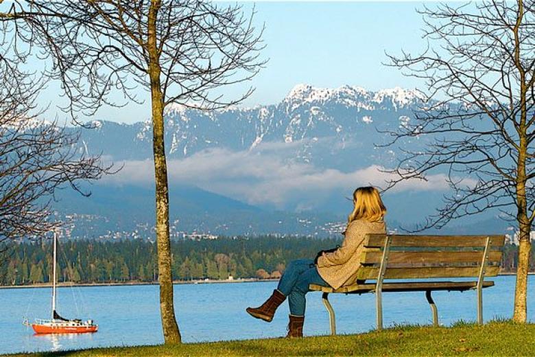 Bench Near English Bay